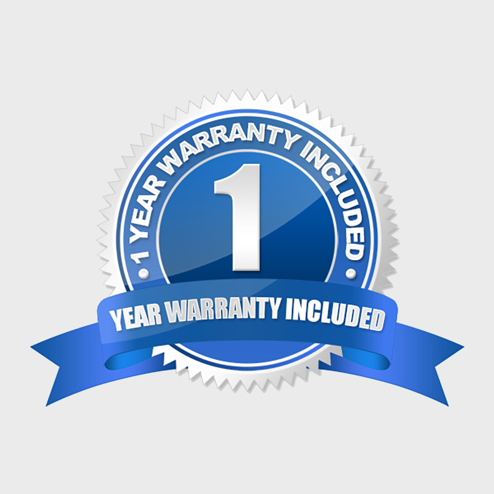 1 Year Warranty - Badge