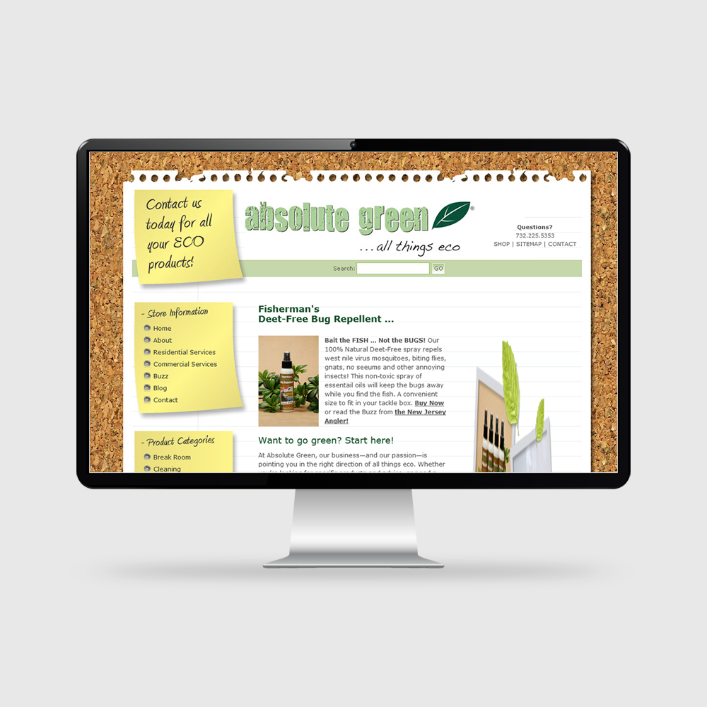 Absolute Green - HTML, CSS & JS