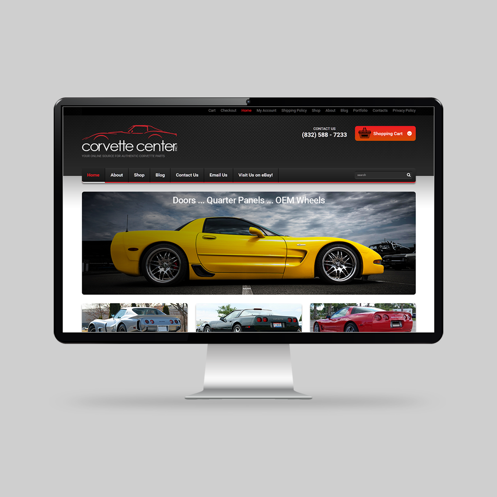 Corvette Center - WordPress