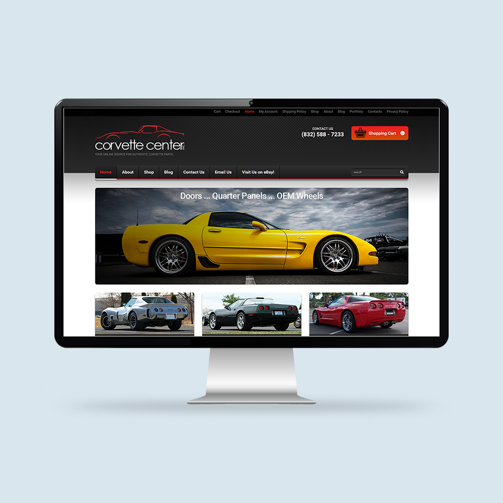 Corvette Center - WordPress
